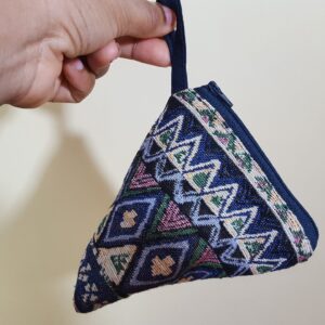 Abstract African Print, Triangle Purse
