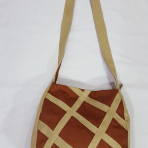 Checkered Pattern Front Design Bag