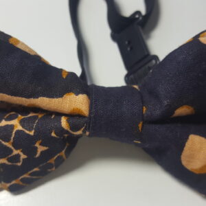 20230813_102745 Tan and Dark Brown Dark African Print Adjustable Bow-tie