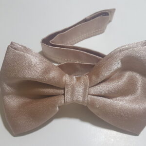 Satin Cream - Bow-tie