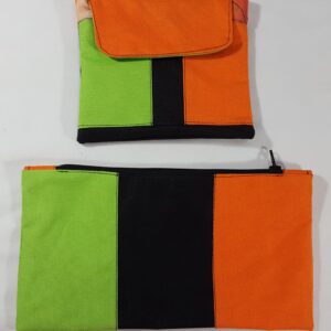 20231020_114722 A Double Deal - Two pouches one price - Zipper pouch and Mini purse with snap closure