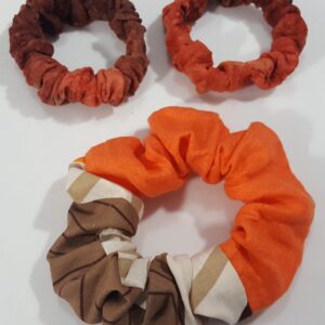 Three piece handmade Scrunchie set