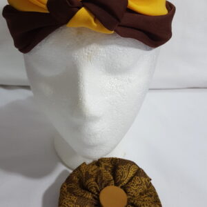 Handmade Headband With Matching FREE Rosette Broach