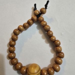 Brown Wooden Beaded Bracelet/Wrist Band